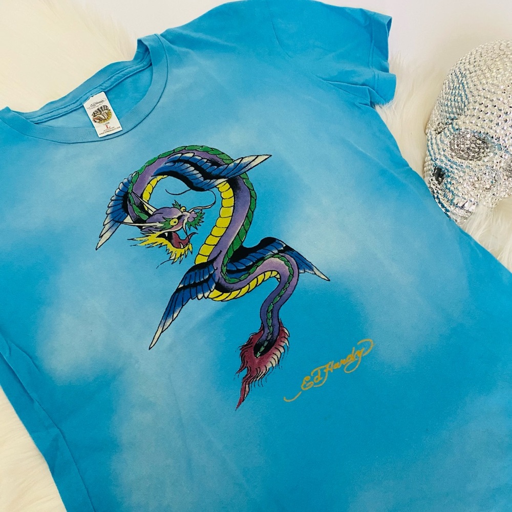 Ed Hardy-Vintage Dragon tee